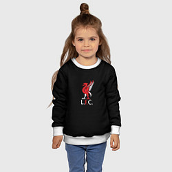 Свитшот детский Leverpool YNWA, цвет: 3D-белый — фото 2