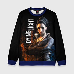 Свитшот детский DIGHT LIGHT, ДЖЕЙД, цвет: 3D-синий