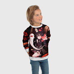 Свитшот детский УЛЬТ ХУ ТАО HU TAO, цвет: 3D-белый — фото 2