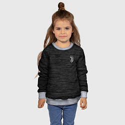 Свитшот детский Juventus Asphalt theme, цвет: 3D-меланж — фото 2