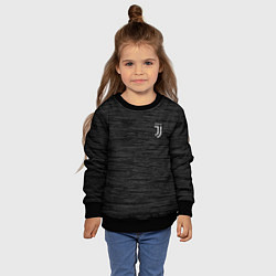 Свитшот детский Juventus Asphalt theme, цвет: 3D-черный — фото 2