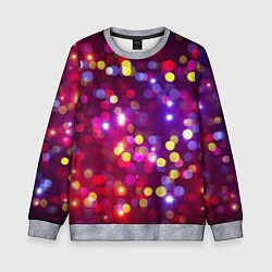 Детский свитшот ПРАЗДНИЧНЫЕ ОГОНЬКИ НОВЫЙ ГОД 2022