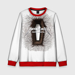Свитшот детский Death Magnetic - Metallica, цвет: 3D-красный