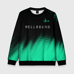 Свитшот детский HELLBOUND - ARROWHEADS - Полутона, цвет: 3D-черный
