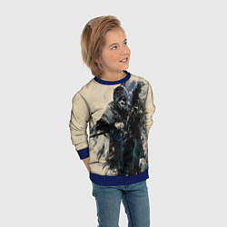 Свитшот детский Корво Аттано, цвет: 3D-синий — фото 2