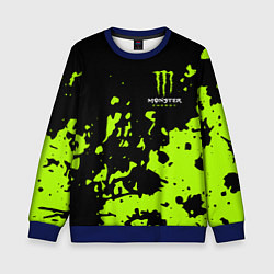 Детский свитшот Monster Energy green