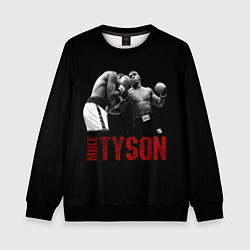 Свитшот детский Майк Тайсон Mike Tyson, цвет: 3D-черный