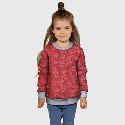 Свитшот детский Деловая Колбаса Салями, цвет: 3D-меланж — фото 2