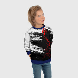 Свитшот детский The Witcher - Когти, цвет: 3D-синий — фото 2