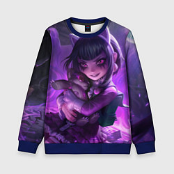 Свитшот детский Goth Annie League Of Legends, цвет: 3D-синий