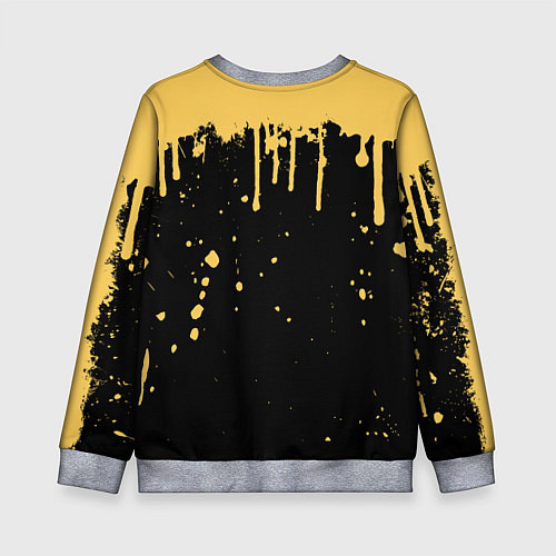 Детский свитшот Bendy And The Ink Machine Игра Бенди / 3D-Меланж – фото 2