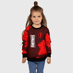 Свитшот детский FORTNITE Графика, цвет: 3D-черный — фото 2