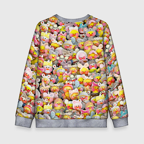 Детский свитшот Уточки Лалафанфан / 3D-Меланж – фото 2
