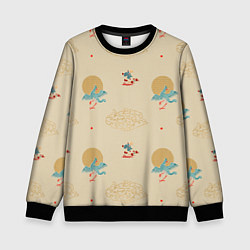 Детский свитшот Китайский орнамент Феникс