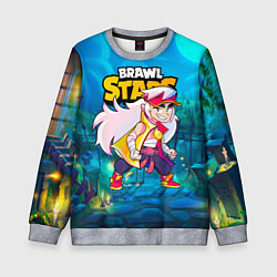 Свитшот детский FANG BRAWL STARS GAME, цвет: 3D-меланж