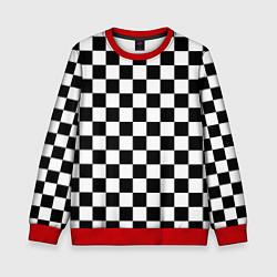 Детский свитшот Chess Squares Cubes