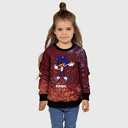 Свитшот детский SONIC EXE Арт, цвет: 3D-черный — фото 2