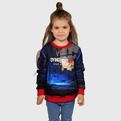 Свитшот детский Dyng Light 2: Stay Human - Приближается ночь, цвет: 3D-красный — фото 2