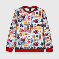 Детский свитшот Рок Музыкант