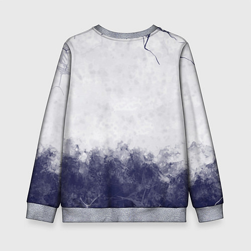 Детский свитшот Subaru Трещина / 3D-Меланж – фото 2