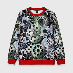Детский свитшот Стимпанк шестеренки Steampunk