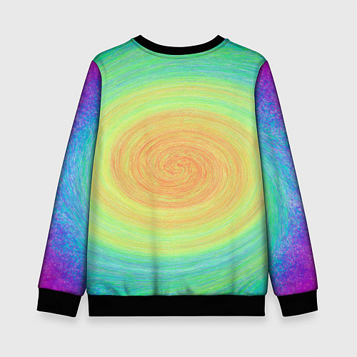 Детский свитшот На взлёт! / 3D-Черный – фото 2