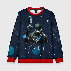 Свитшот детский Prey 2 gamer, цвет: 3D-красный