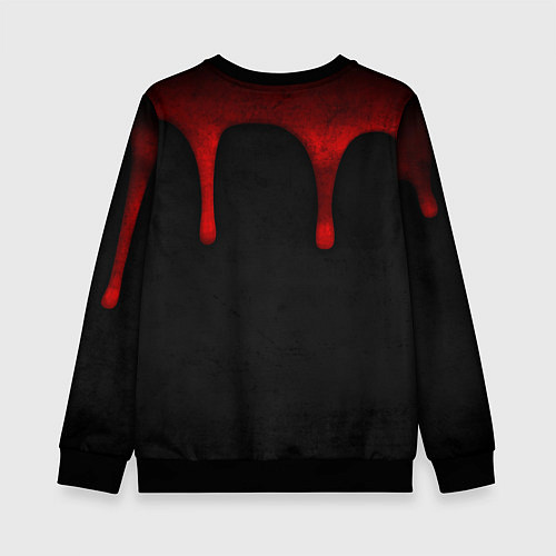 Детский свитшот Prey dark blood / 3D-Черный – фото 2