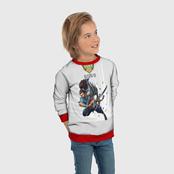Свитшот детский Yasuo Meme, цвет: 3D-красный — фото 2