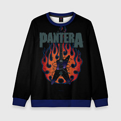 Свитшот детский Pantera - Пламя, цвет: 3D-синий