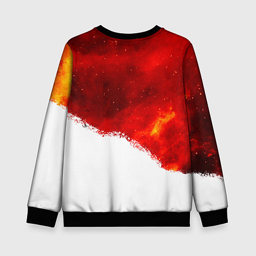 Детский свитшот ДЫХАНИЕ ЗВЕЗДНОГО ДРАКОНА DRAGON FIRE / 3D-Черный – фото 2