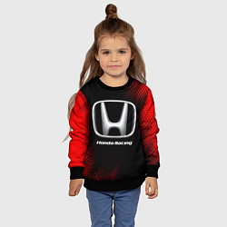 Свитшот детский HONDA RACING Sport Style, цвет: 3D-черный — фото 2