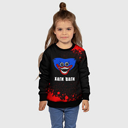 Свитшот детский ХАГИ ВАГИ Милашка, цвет: 3D-черный — фото 2