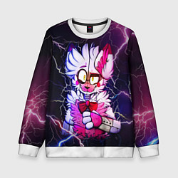 Свитшот детский Foxy Five Nights at Freddys, цвет: 3D-белый