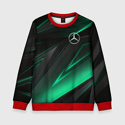 Свитшот детский MERCEDES-BENZ AMG NEON STRIPES PETRONAS, цвет: 3D-красный