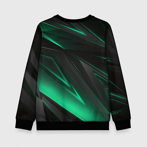 Детский свитшот MERCEDES-BENZ AMG NEON STRIPES PETRONAS / 3D-Черный – фото 2