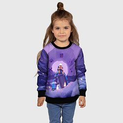 Свитшот детский Командо на корабле, цвет: 3D-черный — фото 2