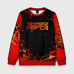 Свитшот детский Akudama drive арт, цвет: 3D-красный