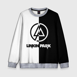 Свитшот детский Linkin Park ЧБ, цвет: 3D-меланж