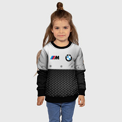Свитшот детский BMW БМВ СТАЛЬ, цвет: 3D-черный — фото 2