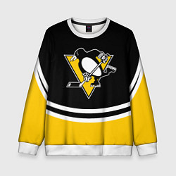 Свитшот детский Pittsburgh Penguins Питтсбург Пингвинз, цвет: 3D-белый