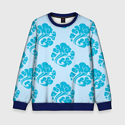 Свитшот детский Гусу Лань, цвет: 3D-синий