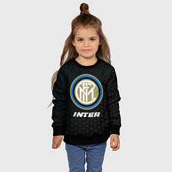 Свитшот детский INTER Inter - Графика, цвет: 3D-черный — фото 2