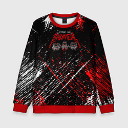 Свитшот детский Babymetal baby metal, цвет: 3D-красный
