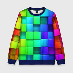 Детский свитшот Color geometrics pattern Vanguard