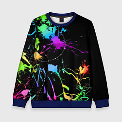 Детский свитшот Neon vanguard fashion pattern