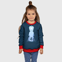 Свитшот детский Душа Гань Юй, цвет: 3D-красный — фото 2