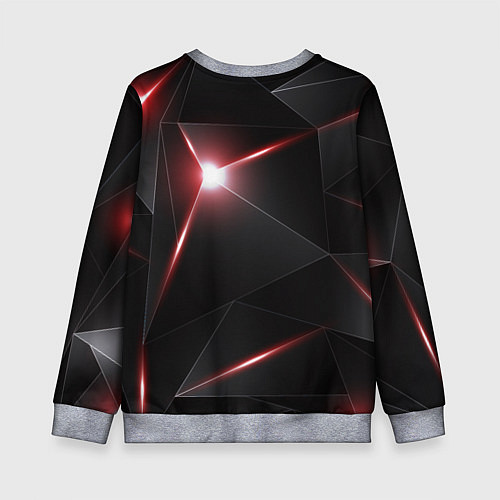 Детский свитшот Elden ring maliketh / 3D-Меланж – фото 2
