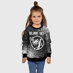 Свитшот детский Blink 182 КОТ Спрей, цвет: 3D-черный — фото 2