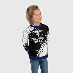 Свитшот детский Hollywood undead, цвет: 3D-синий — фото 2
